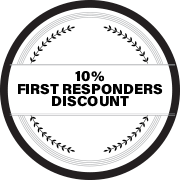 10% First Responders Discount badge